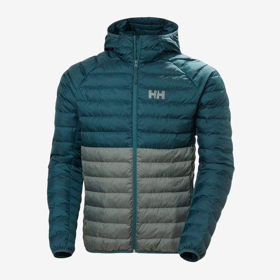 HELLY HANSEN m jakna 63251 453 BANFF HOODED INSULATOR dark creek