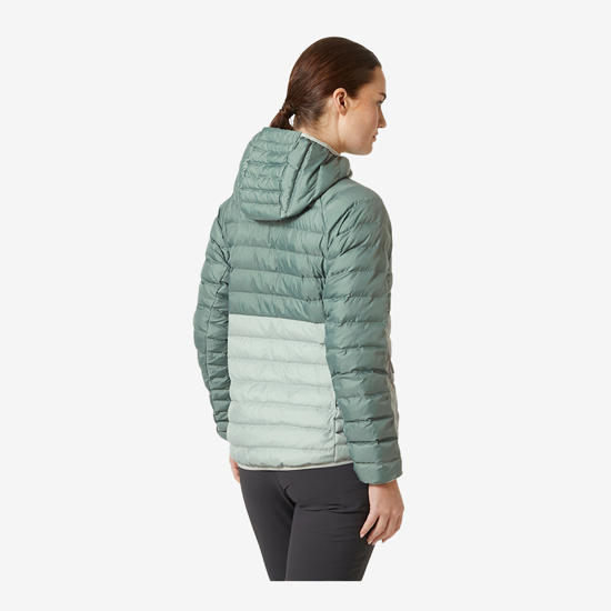 HELLY HANSEN ž jakna 63252 462 BANFF HOODED INSULATOR green mist