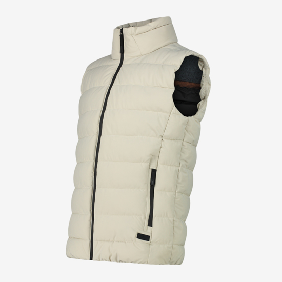 CMP m brezrokavnik 34K0757 A238 DOWN VEST WITH SORONA AURA FLOCK vaniglia