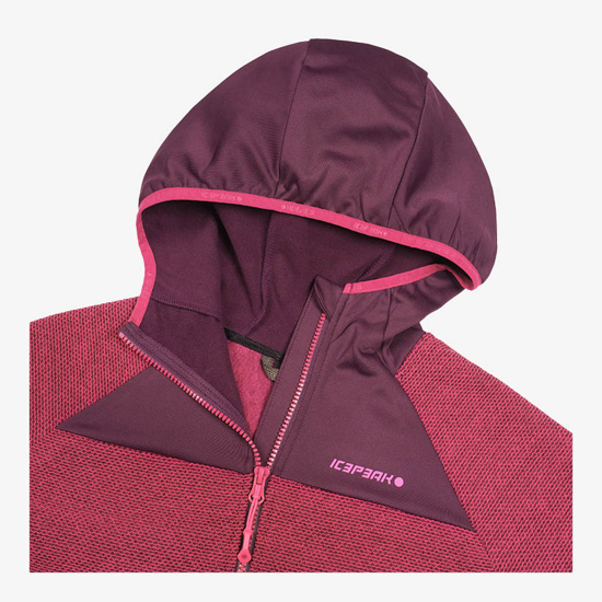 ICEPEAK ž jopica 6 54743602I 637 BRADGATE fuscia dark red