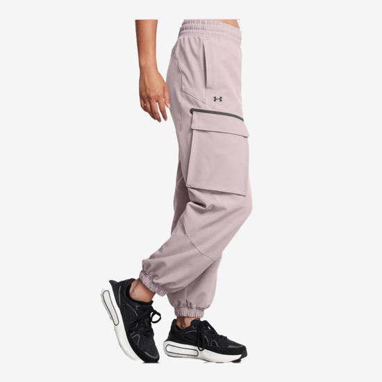 UNDER ARMOUR ž hlače 1386481-015 UNSTOPPABLE CARGO PANTS tetra gray black