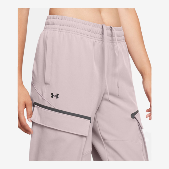 UNDER ARMOUR ž hlače 1386481-015 UNSTOPPABLE CARGO PANTS tetra gray black