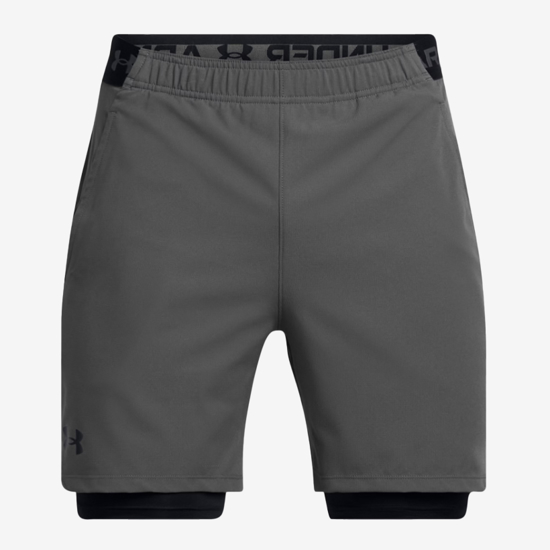 UNDER ARMOUR m hlače 1373764-025 VANISH WOVEN 2IN1 SHORTS gray