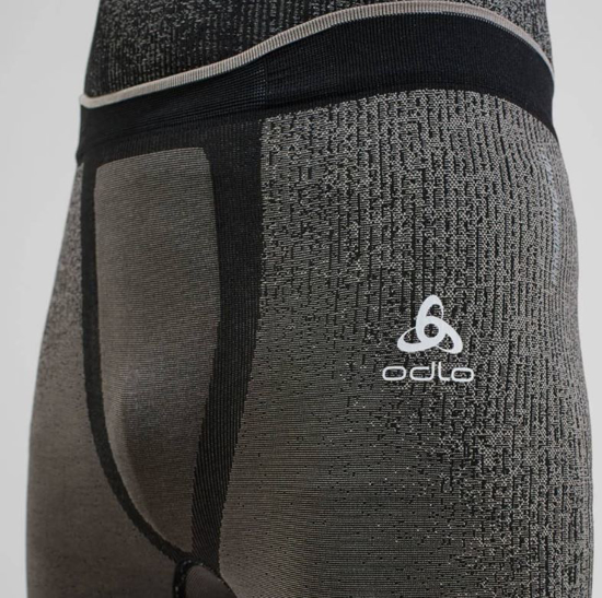 ODLO m perilo hlače 196302 15000 THE BLACKCOMB BASE LAYER BOTTOMS black grey