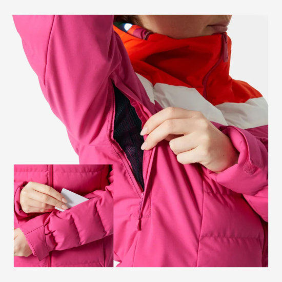 HELLY HANSEN ž smučarska bunda 65690 181 IMPERIAL PUFFY JACKET dragon fruit