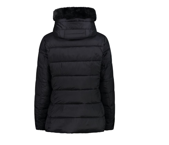 CMP ž jakna 34K0036F U901 PADDED JACKET WITH FIXED HOOD nero