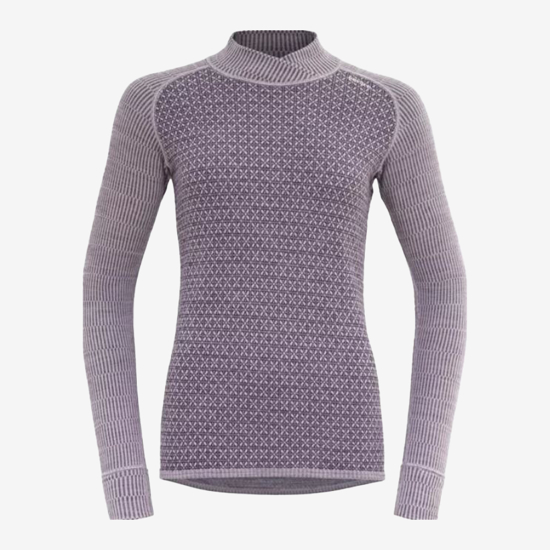 DEVOLD ž perilo majica 339 226 167 KVITEGGA MERINO 230 CROSS NECK orchid