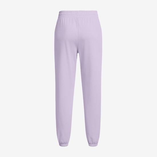 UNDER ARMOUR ž hlače 1382735-535 RIVAL TERRY JOGGERS salt purple white