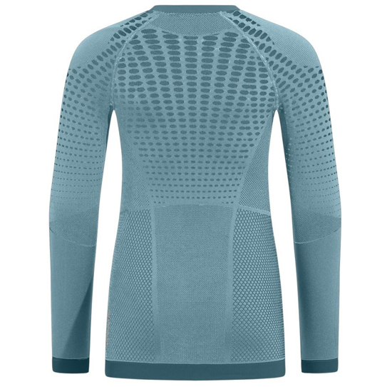 ODLO otr perilo majica 183139 21090 PERFORMANCE WARM KIDS' LONG SLEEVE BASE LAYER TOP provinc blue