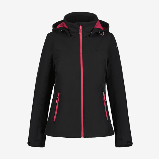 ICEPEAK ž softshell 6 54970682I 996 BRENHAM black fucsia