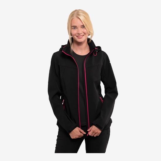 ICEPEAK ž softshell 6 54970682I 996 BRENHAM black fucsia