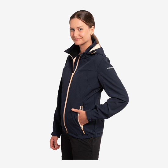 ICEPEAK ž softshell 6 54970682I 939 BRENHAM dark navy peach