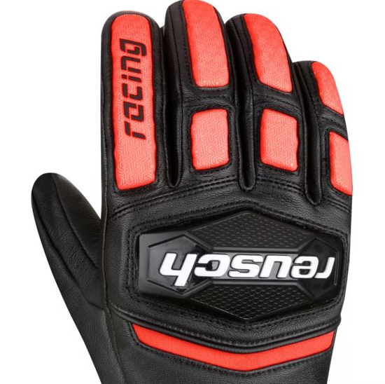 REUSCH otr smučarske rokavice 6271111 7809  WORLDCUP WARRIOR GS black fluo red