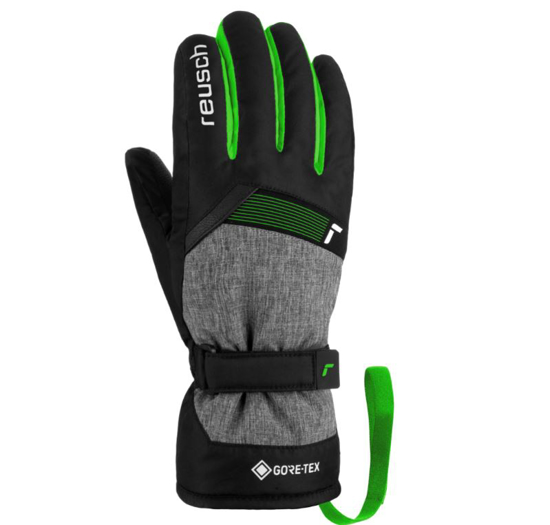 REUSCH otr smučarske rokavice 6261305 7679 FLASH GORE-TEX blck/blck mel/neon green