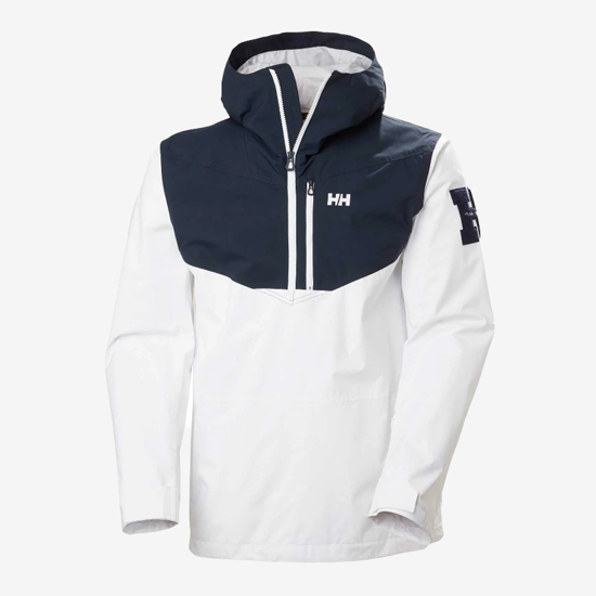 HELLY HANSEN m smučarska jakna 65980 001 APRES SKI ANORAK white navy