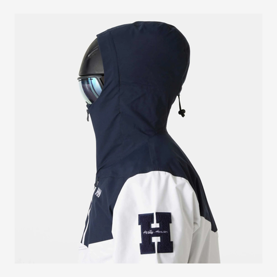 HELLY HANSEN m smučarska jakna 65980 001 APRES SKI ANORAK white navy