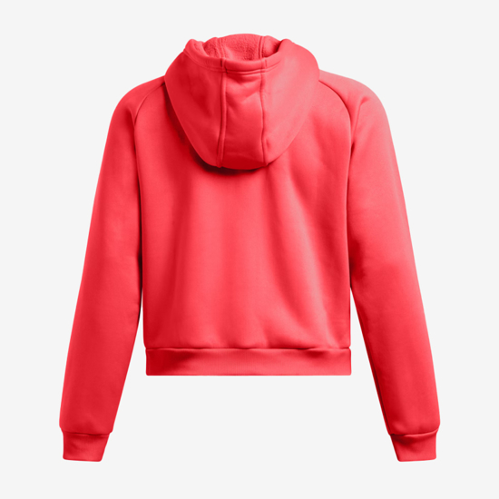 UNDER ARMOUR ž kapucar 1386504-713 ARMOUR FLEECE PRO HOODIE racer red black