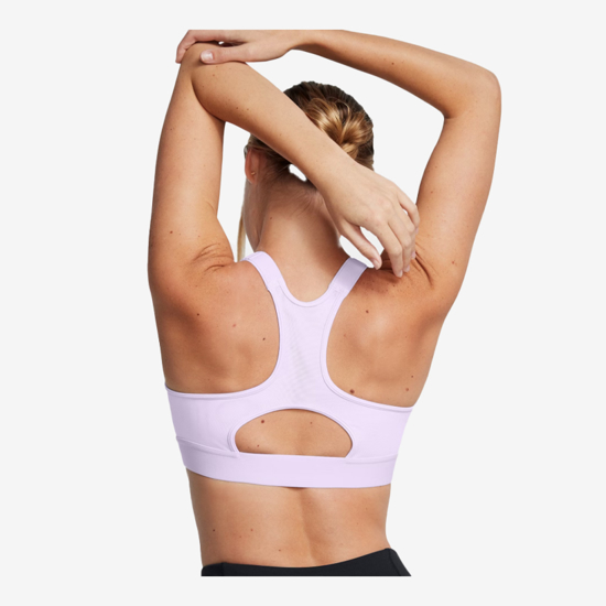 UNDER ARMOUR ž trening top 1379195-535 HEATGEAR ARMOUR HIGH SPORTS BRA salt purple white