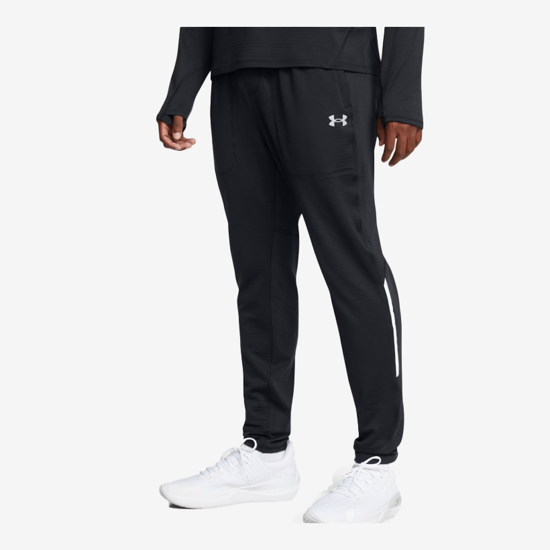 UNDER ARMOUR m hlače 1387795-001 VANISH COLD WEATHER FITTED PANTS black