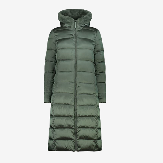 CMP ž plašč 34K0046F E621 PADDED COAT WITH FIX HOOD mineral