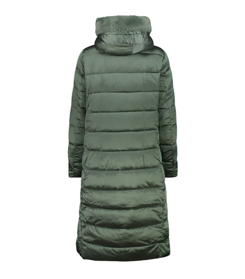 CMP ž plašč 34K0046F E621 PADDED COAT WITH FIX HOOD mineral