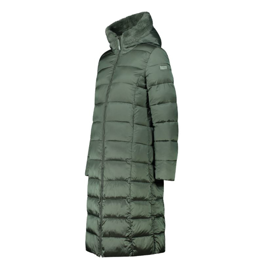 CMP ž plašč 34K0046F E621 PADDED COAT WITH FIX HOOD mineral