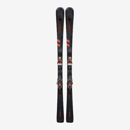 ROSSIGNOL odr smučarski set RAMPS01 FORZA 60 V-TI+ SPX 12 black red