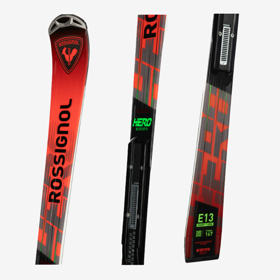 ROSSIGNOL odr smučarski set RANPH01 HERO ELITE ST TI+ SPX 14 red black