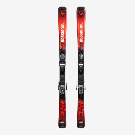 ROSSIGNOL otr smučarski set RANJY03 HERO JR ME+XP 7 red black