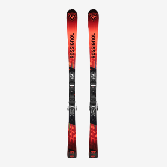 ROSSIGNOL otr smučarski set RANBB01 HERO JR PRO+XP 7 black red