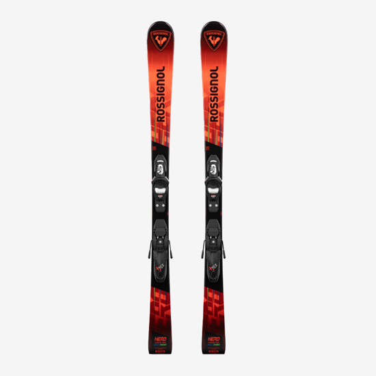 ROSSIGNOL otr smučarski set RANBB03 HERO JR PRO+KID 4 red black