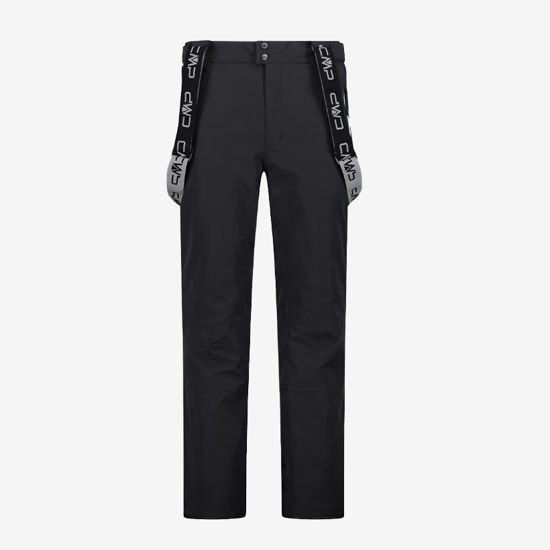 CMP m smučarske hlače 3W04467 U901 STRETCH SKI PANTS IN PLAIN HUES black