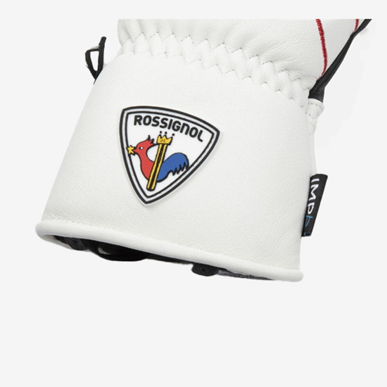 ROSSIGNOL ž smučarske rokavice RLNWG13 100 JCC SUBLIME LEATHER IMP'R SKI MITTENS white