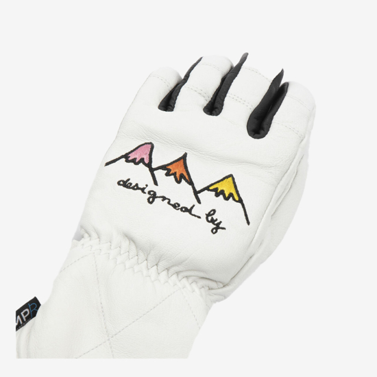 ROSSIGNOL ž smučarske rokavice RLNWG12 100 JCC SUBLIME LEATHER IMP'R SKI GLOVES white