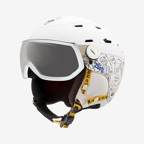 ROSSIGNOL odr smučarska čelada RKKH400 ALLSPEED VISOR IMPACTS PHOTOCHROMIC JCC white