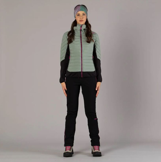 CMP ž jakna 34Z2486 E621 HYBRID JACKET WITH HOOD mineral