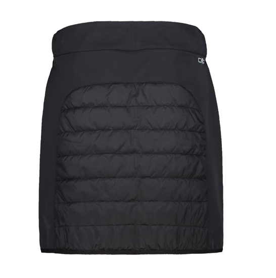 CMP ž krilo 39Z1226 U901 MEDIUM - LENGTH PRIMALOFT SKIRT black