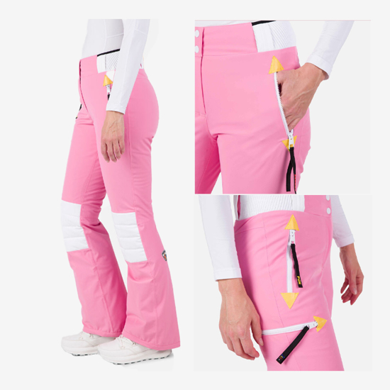 ROSSIGNOL ž smučarske hlače RLNWP08 35R JCC PILOT STRETCH SKI PANTS new pink