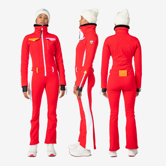 ROSSIGNOL ž smučarski kombinezon RLNWJ29 300 JCC SUBLIME INSULATED SKI SUIT red