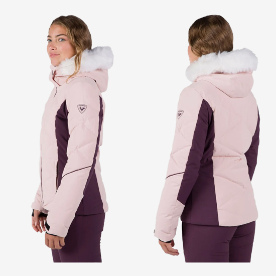 ROSSIGNOL ž smučarska bunda RLMWJ07 337 WOMEN'S STACI SKI JACKET powder pink