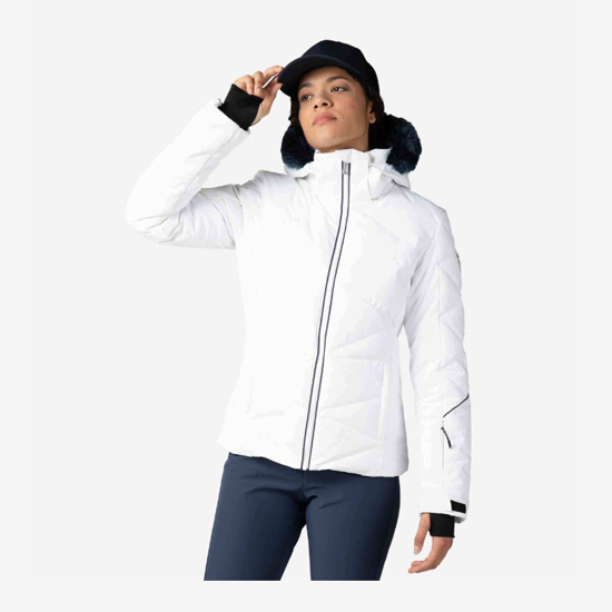 ROSSIGNOL ž smučarska bunda RLMWJ07 100 WOMEN'S STACI SKI JACKET white