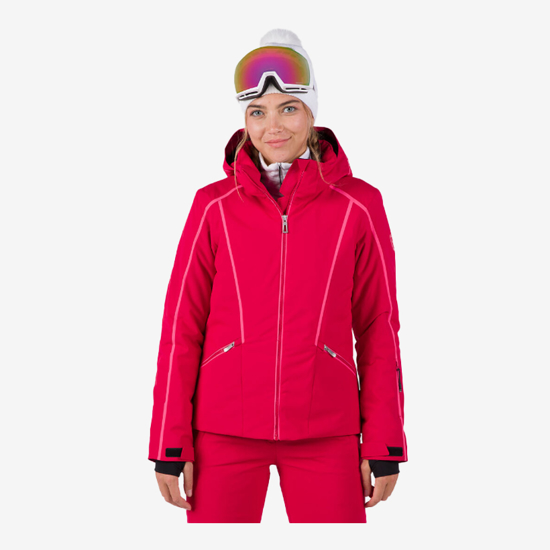 ROSSIGNOL ž smučarska bunda RLMWJ06 35M FLAT SKI JACKET ruby red