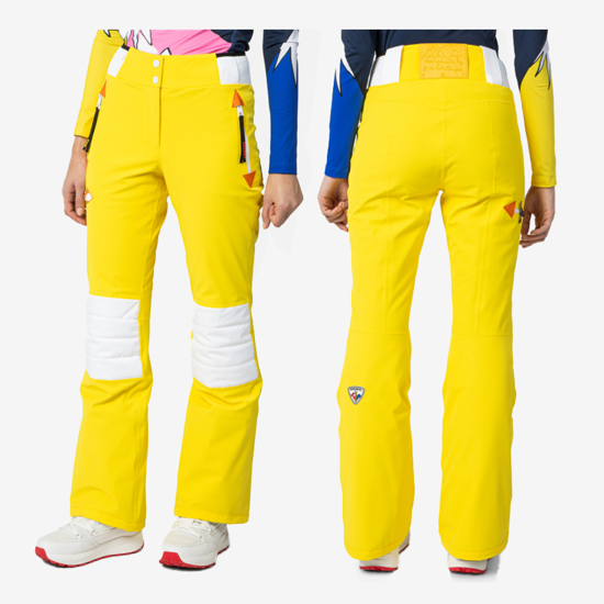 ROSSIGNOL ž smučarske hlače RLNWP08 506 CC PILOT STRETCH SKI PANTS true yellow