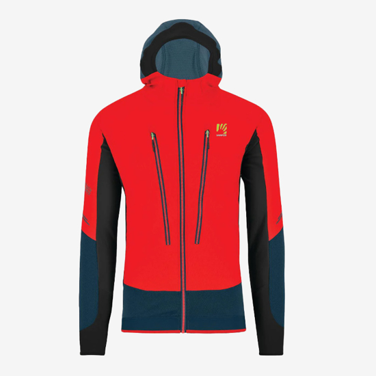 KARPOS m jakna 2501015 145 ALAGNA PLUS EVO JACKET fiery red midnight