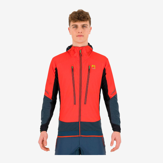 KARPOS m jakna 2501015 145 ALAGNA PLUS EVO JACKET fiery red midnight