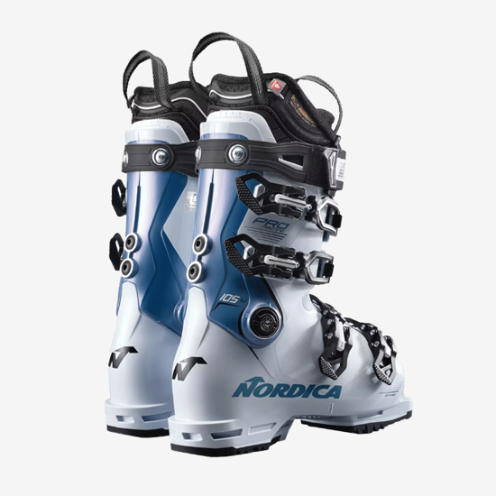 NORDICA ž smučarski čevlji W 050F48039F PRO MACHINE 105 white light blue