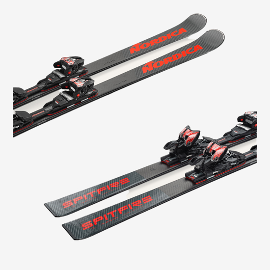 NORDICA odr smučarski set 0A3534 001 SPITFIRE DC 68 PRO+XC12 grey red