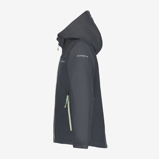 ICEPEAK otr softshell 6 51896682I 270 KOBRYN JR dark grey bright green