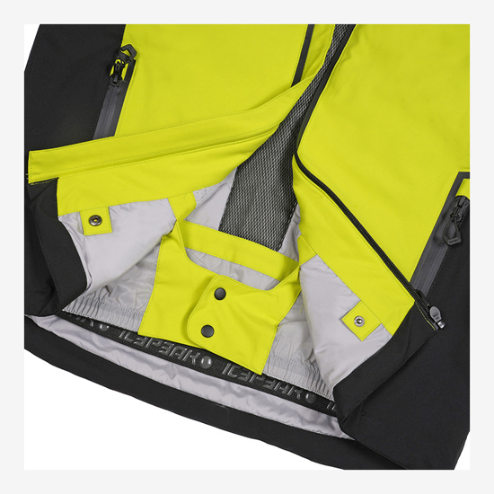 ICEPEAK m bunda 6 56120505I 502 FARWELL yellow black