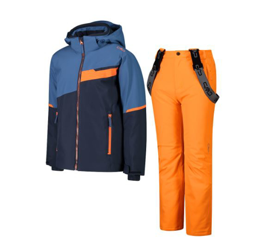 CMP otr smučarski komplet 34W4944 N950 KID TWILL SET JACK black blue